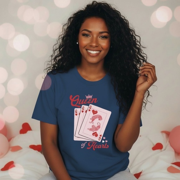 Handmade Tops - Queen of Hearts Shirt